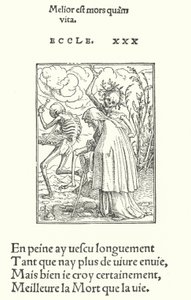 De oude vrouw