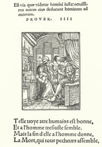 De kanunnikes of non door Hans (after) Holbein the Younger