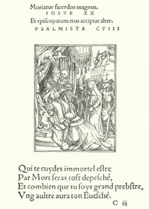 De Paus door Hans (after) Holbein the Younger