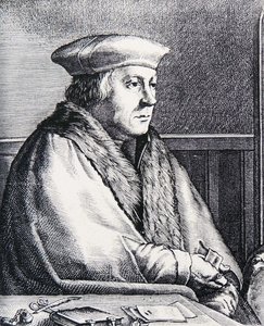 Thomas Cromwell door Hans (after) Holbein the Younger