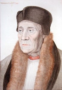 William Warham, gegraveerd door Francesco Bartolozzi