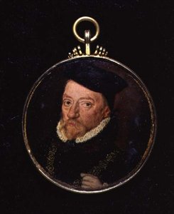 Sir William Paulet door Hans (circle of) Eworth