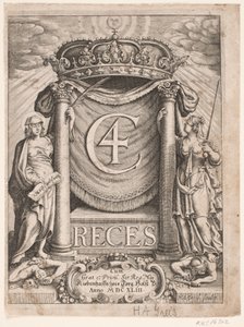 Titelblad voor Christian IV Reces 1643