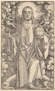 Christus uit Christus en de Apostelen door Hans Baldung