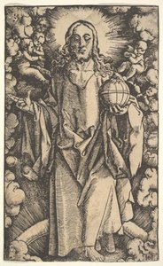 Christus met een wereldbol, 15e-16e eeuw
