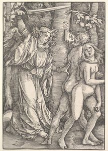 Verdrijving uit het paradijs door Hans Baldung