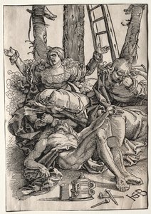 Klaagzang door Hans Baldung