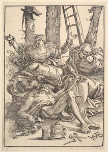 Rouw om Christus door Hans Baldung
