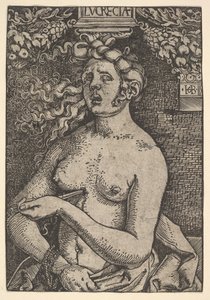 Lucretia, ca. 1519 door Hans Baldung