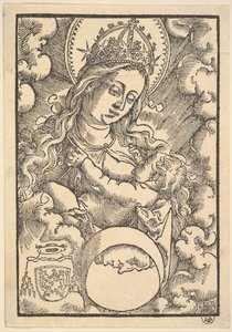 Madonna Lactans, uit Enchiridon poeticum, 1515