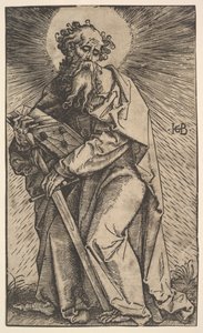 Sint Paulus uit Christus en de Apostelen, 1519 door Hans Baldung