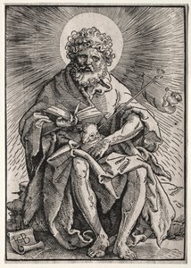 St. Johannes de Doper door Hans Baldung