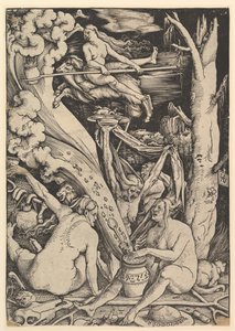 De heksen door Hans Baldung