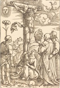 Christus aan het kruis door Hans Baldung Grien