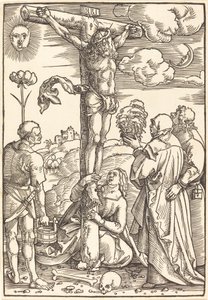 Christus aan het kruis door Hans Baldung Grien