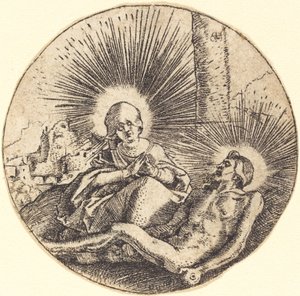 Rouw om Christus door Hans Baldung Grien