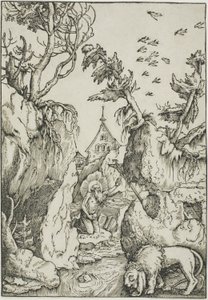 Sint Hiëronymus in de Wildernis