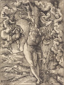 Sint Sebastiaan door Hans Baldung Grien