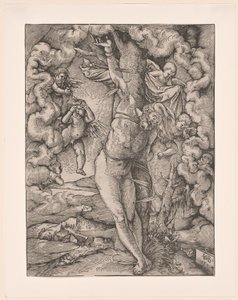 De grote Sint Sebastiaan door Hans Baldung Grien
