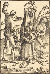 De Steniging van Sint Stefanus door Hans Baldung Grien