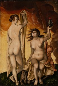 Twee Heksen door Hans Baldung Grien