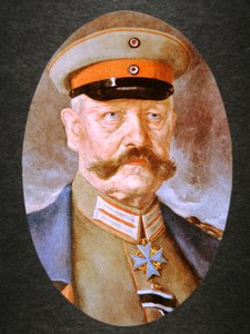 Duitse veldmaarschalk Paul von Hindenburg