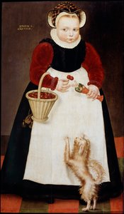Portret van een jong meisje, 1584