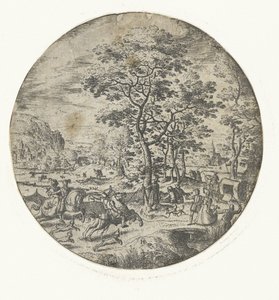 Valkenjacht door Hans Bol