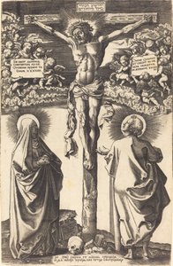 Christus aan het Kruis met de Maagd en Sint Jan