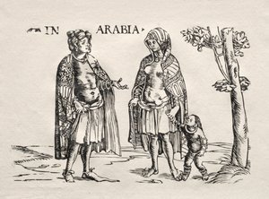 Inboorlingen van Arabië en de Indiën door Hans Burgkmair