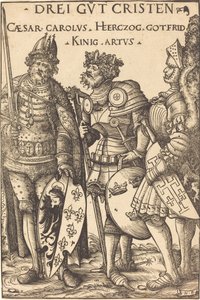 Karel de Grote, Arthur en Godfried