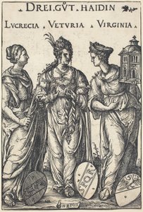 Lucretia, Veturia en Virginia
