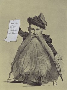 Karikatuur van de Poolse patriot Franciszek Smolka