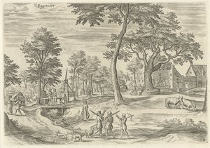 Gezicht op Eggevoort door Hans Collaert (I)