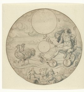 Planeet Mercurius door Hans Collaert (I)