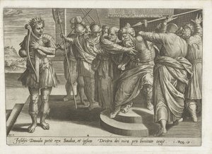 Saul probeert David te doden