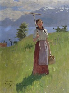 Anne Trulsdatter Sande, Balestrand door Hans Dahl