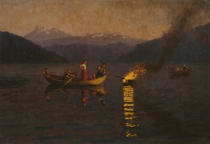Midzomernacht door Hans Dahl