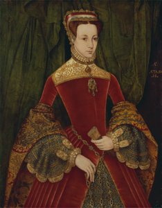 Portret van Mary Fitzalan, hertogin van Norfolk door Hans Eworth