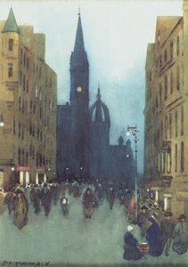Hoofdstraat, Edinburgh door Hans Hansen