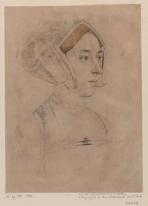 Anne Boleyn door Hans, Holbein