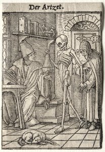 Dans van de Dood: De Dokter door Hans Holbein