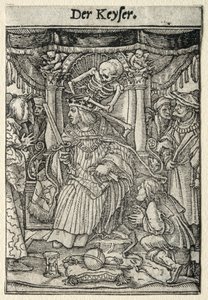 Dans van de Dood: De Keizer door Hans Holbein