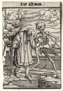 Dans van de Dood: De Oude Man door Hans Holbein