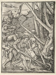 De dans van de dood: Adam bewerkt de aarde