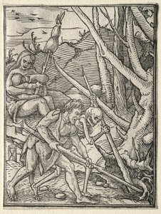 De dans van de dood: Adam bewerkt de aarde
