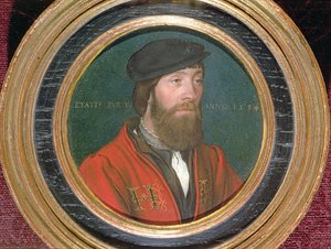 Een hoogwaardigheidsbekleder aan het hof van koning Hendrik VIII van Engeland, 1534