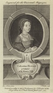Catharine Howard, koningin van koning Hendrik VIII door Hans Holbein der Jüngere