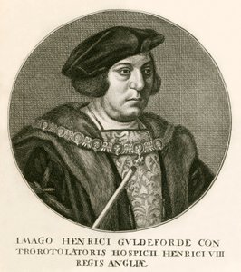 Henry Guildford door Hans Holbein der Jüngere