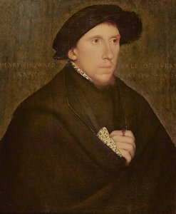 Henry Howard, graaf van Surrey, ca. 1542 door Hans Holbein der Jüngere